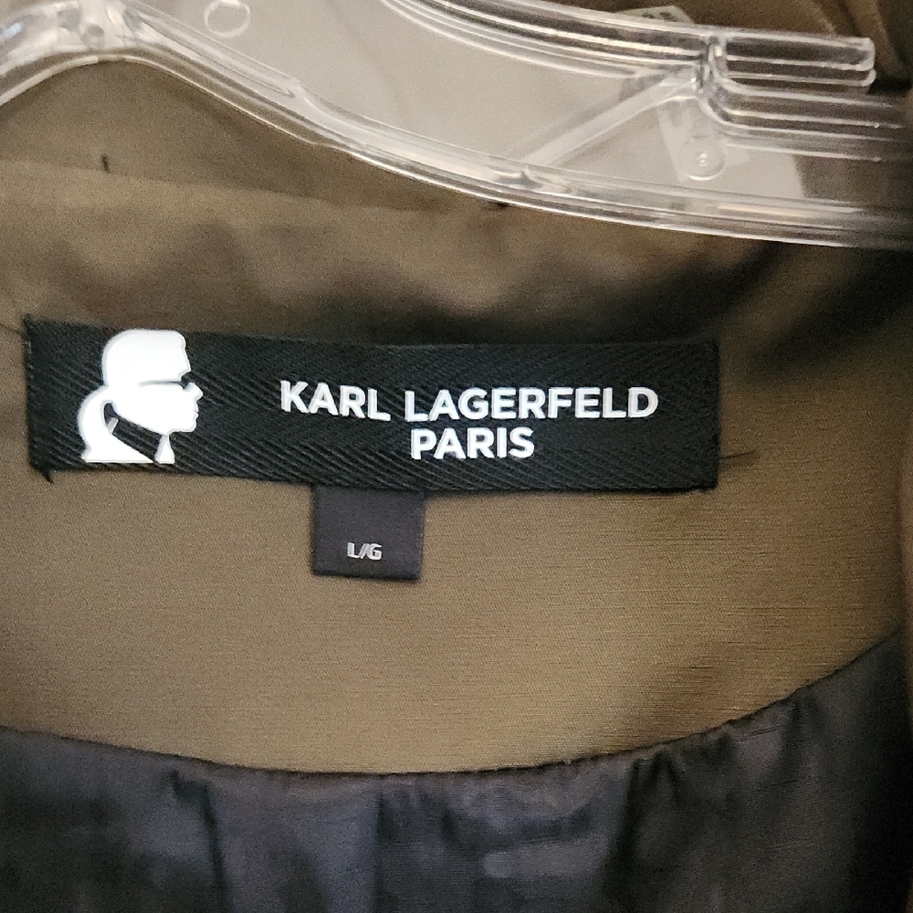 Olive Green Women's Jacket - Picture 6 of 8
